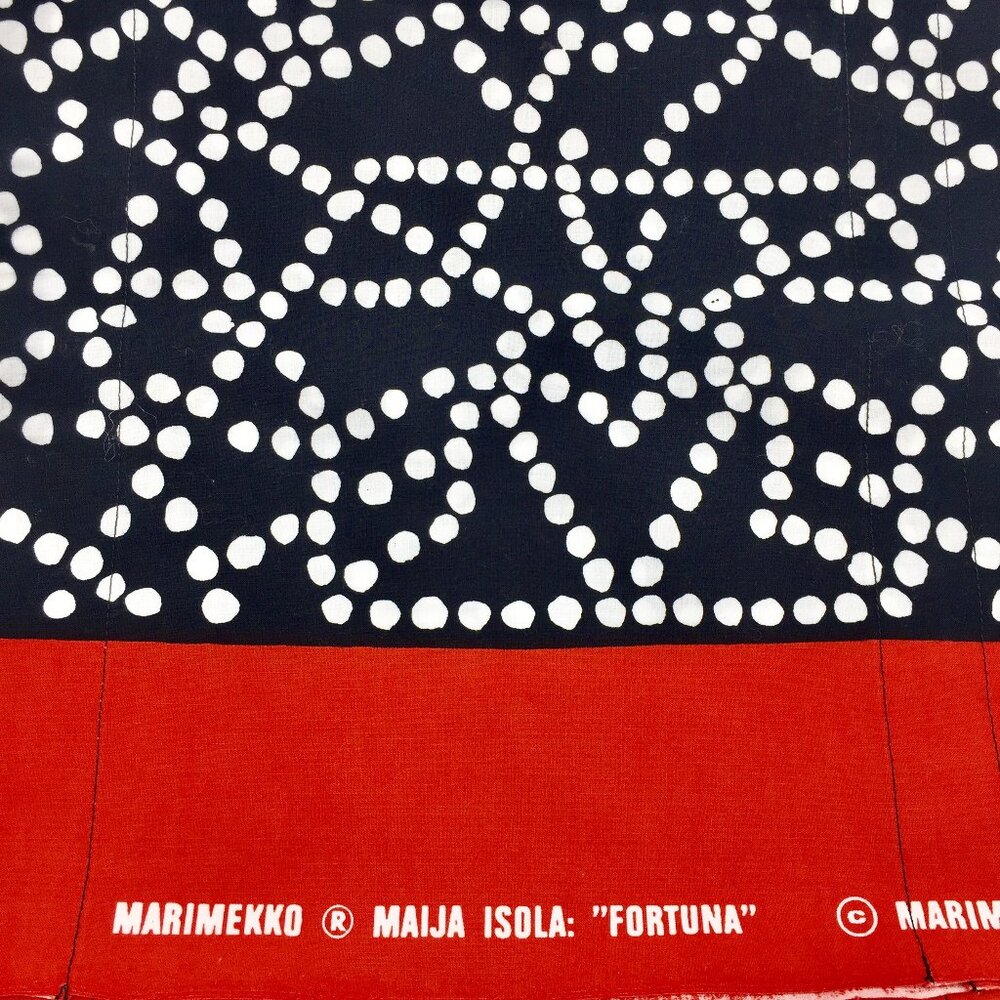 Fortuna Marimekko by Maija Isola Art Fabric Curtain Valance